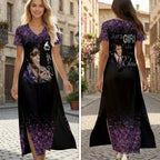 Elvis Presley Short Sleeve Maxi Dress – HOATT19420