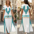 Elvis Presley Short Sleeve Maxi Dress – HOATT20892