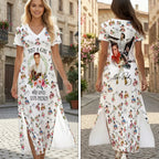 Elvis Presley Short Sleeve Maxi Dress – HOATT20855