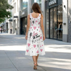 Elvis Presley Sleeveless Knee-Length Dress – HOATT20577