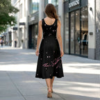 Elvis Presley Sleeveless Knee-Length Dress – HOATT21358