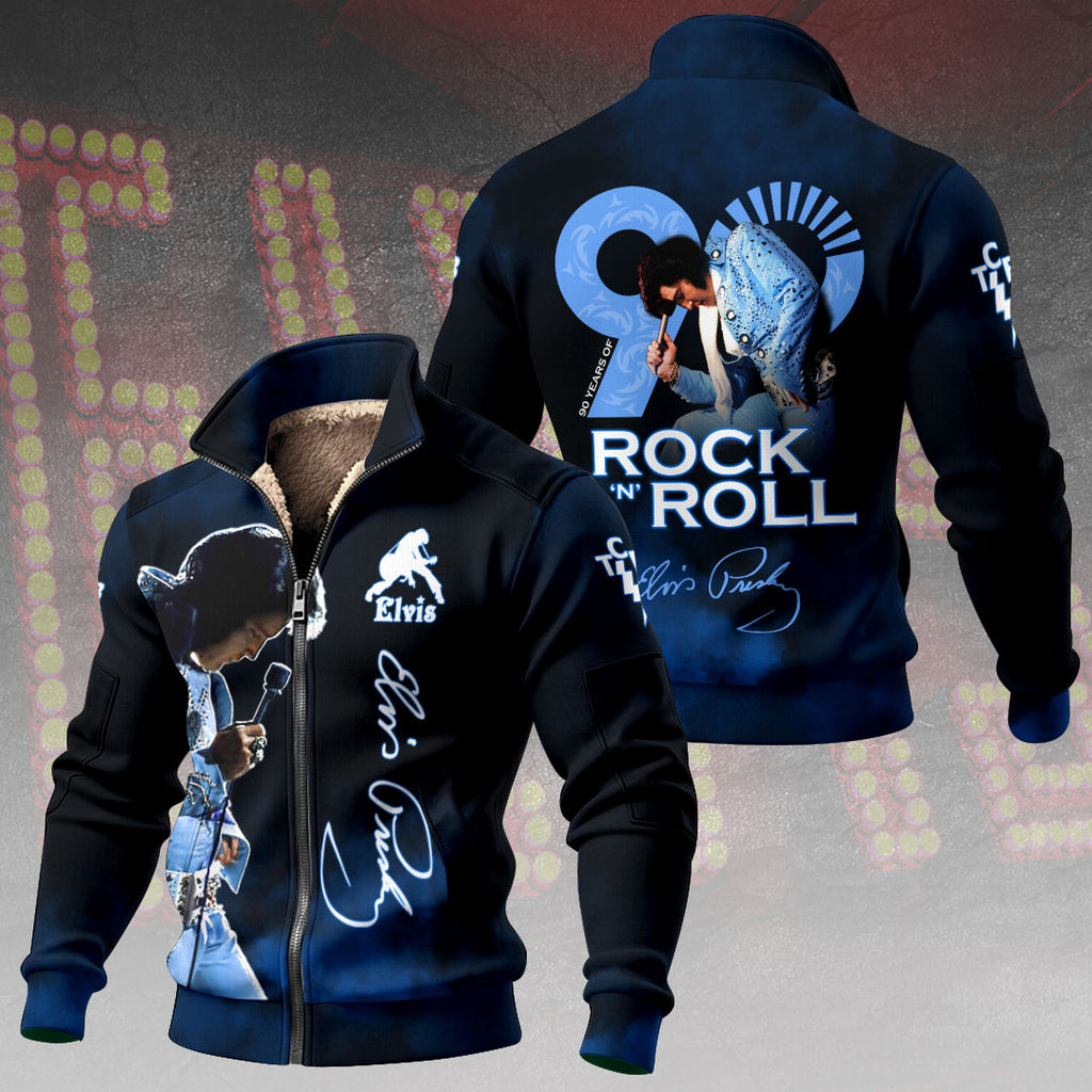 Elvis Presley Thick Knit Fleece Jacket – HOATT15114