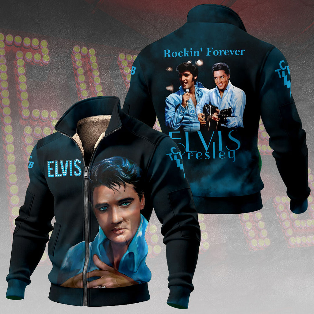 Elvis Presley Thick Knit Fleece Jacket – HOATT16148