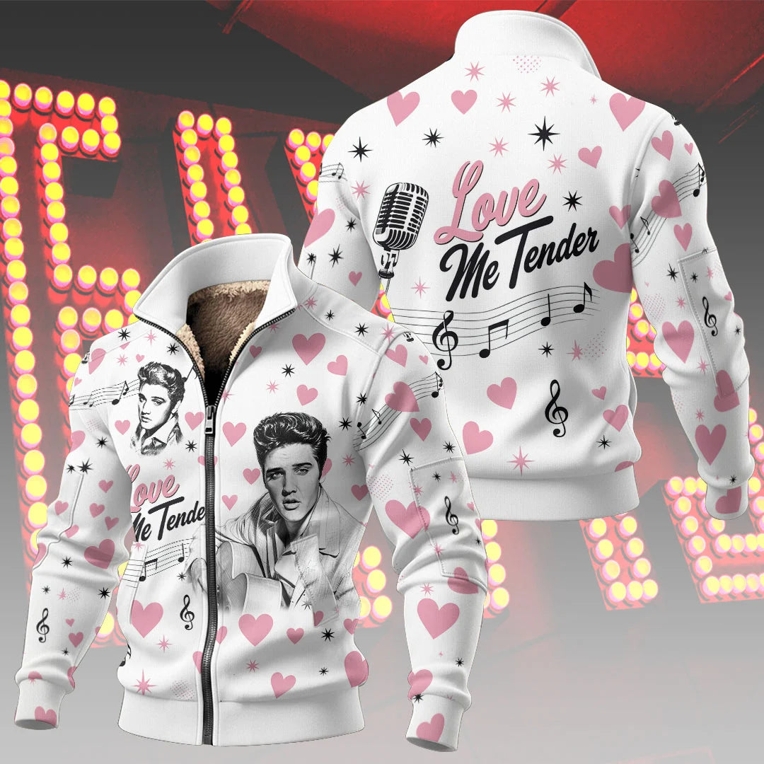 Elvis Presley Thick Knit Fleece Jacket – HOATT21262