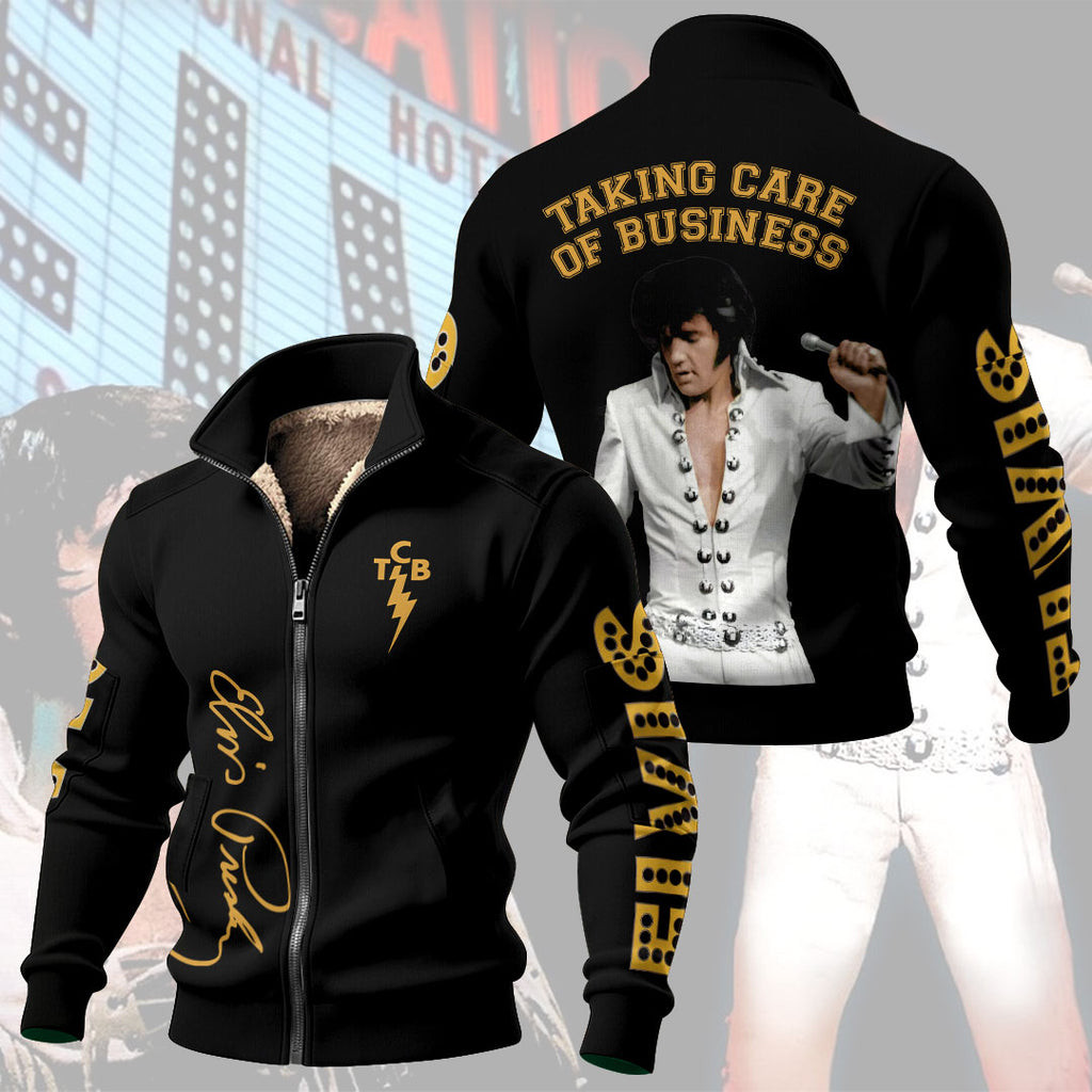 Elvis Presley Thick Knit Fleece Jacket – MAITM14054