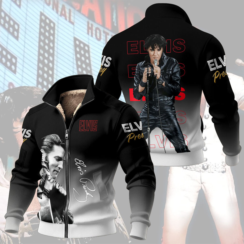 Elvis Presley Thick Knit Fleece Jacket – MAITM14055