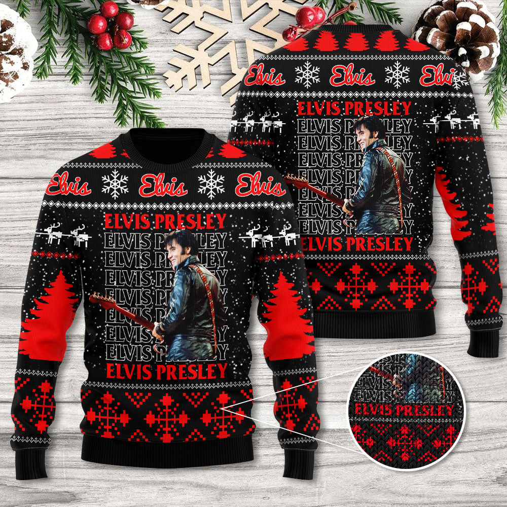 Elvis Presley Ugly Sweater – TANTN 9631