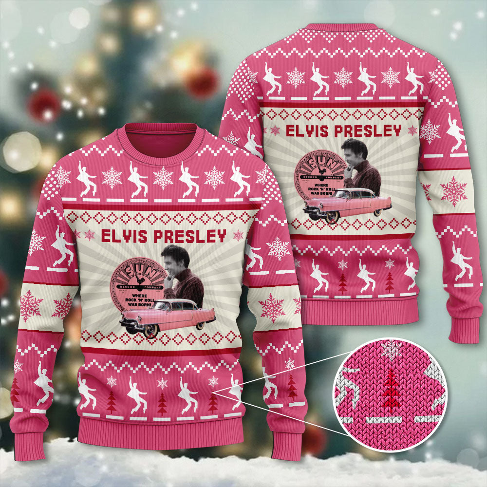 Elvis Presley Ugly Sweater – TMTHU1516