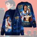 Elvis Presley Knitted V-neck Cardigan – TMTHU9121