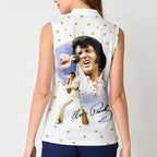 Elvis Presley Women Sleeveless Polo Shirt – HOATT17054