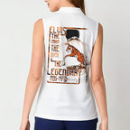 Elvis Presley Women Sleeveless Polo Shirt – HOATT17077