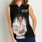 Elvis Presley Women Sleeveless Polo Shirt – HOATT17330