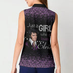 Elvis Presley Women Sleeveless Polo Shirt – HOATT16775