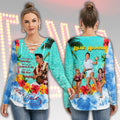 Elvis Presley Women's Long Sleeve Neckline Tie Sweatshirt – HOATT18269