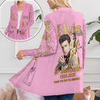 Elvis Presley Thick Knit Fleece Jacket – TMTHU3141