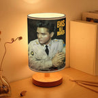 Elvis Presley Wooden Base Fabric Lamp – HOATT15896