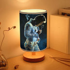Elvis Presley Wooden Base Fabric Lamp – HOATT16377