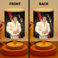Elvis Presley Wooden Base Fabric Lamp – HOATT13912