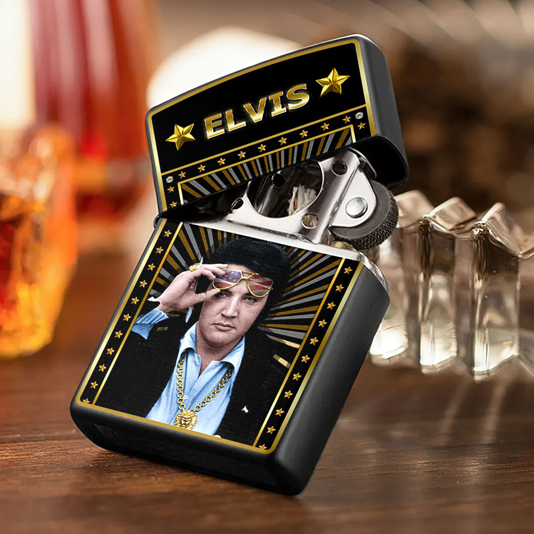 Elvis Presley Zippo Lighter Case (No Insert) – HOATT13297