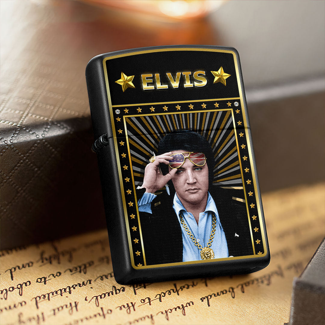 Elvis Presley Zippo Lighter Case (No Insert) – HOATT13297