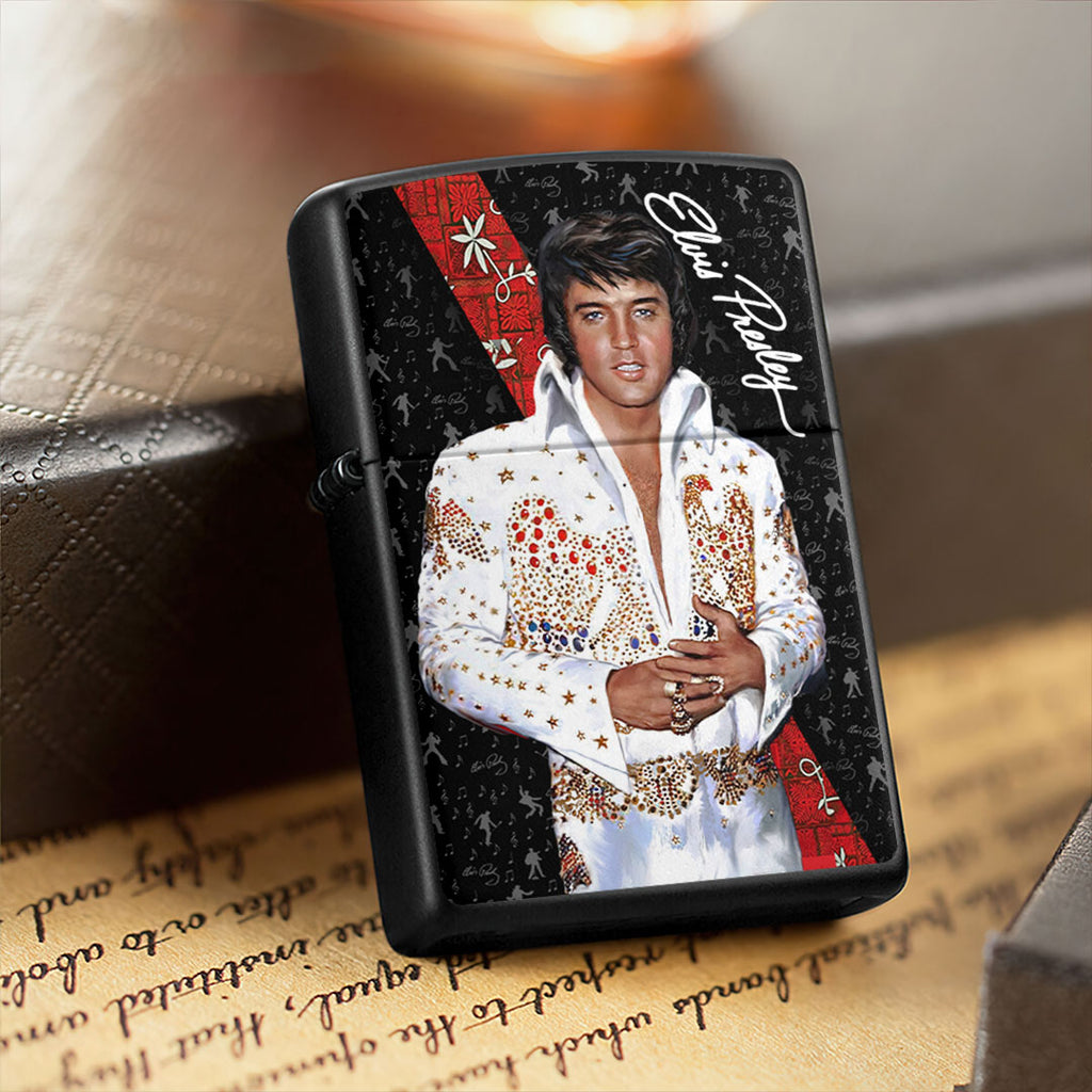 Elvis Presley Zippo Lighter Case (No Insert) – HOATT13383