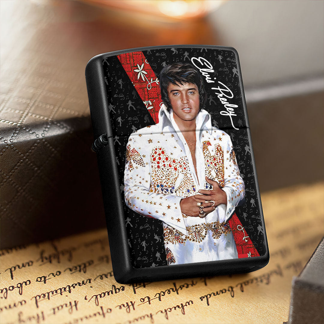Elvis Presley Zippo Lighter Case (No Insert) – HOATT13383