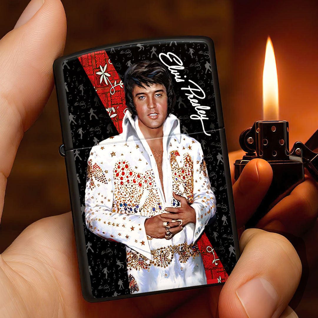 Elvis Presley Zippo Lighter Case (No Insert) – HOATT13383