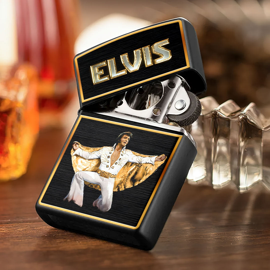 Elvis Presley Zippo Lighter Case (No Insert) – HOATT13386