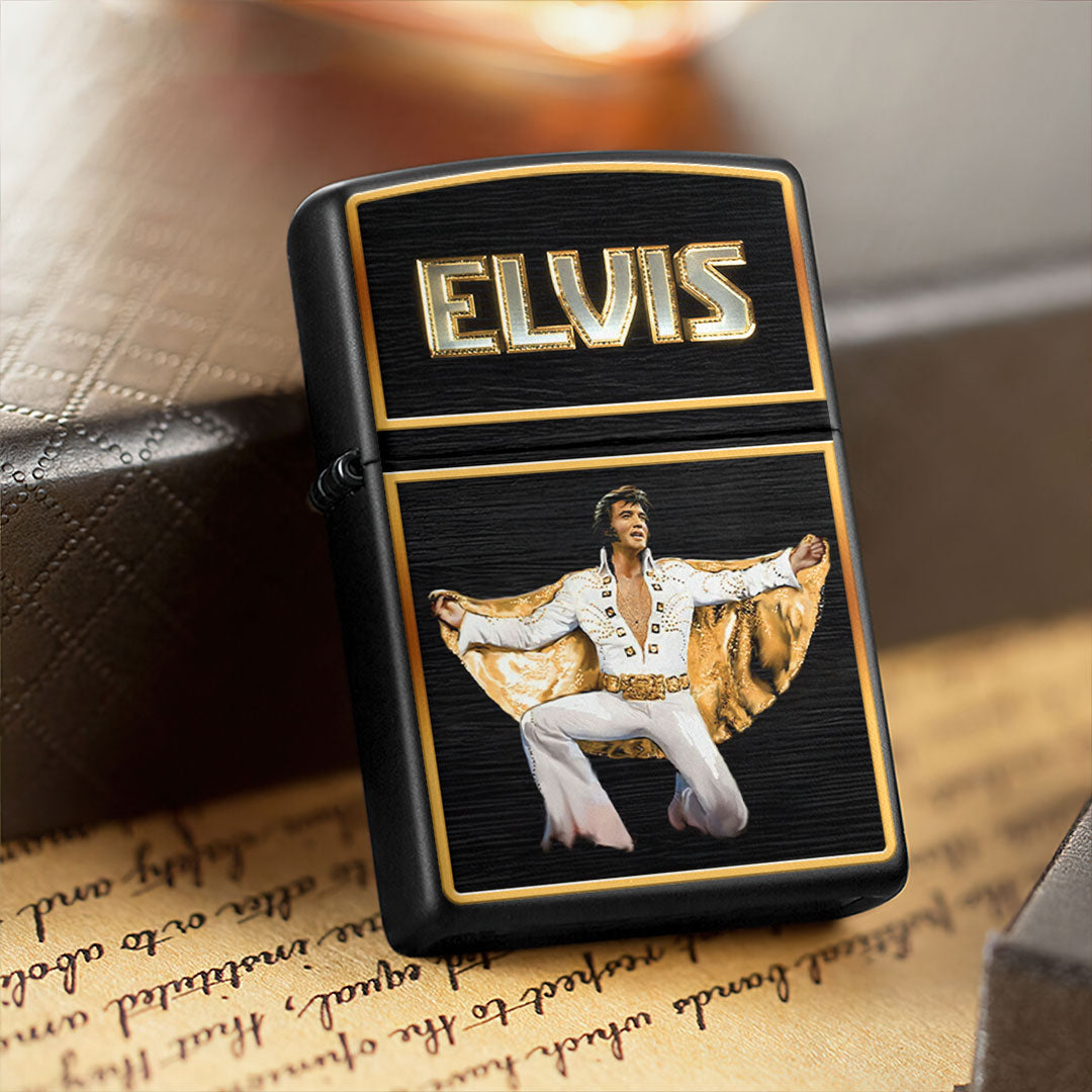 Elvis Presley Zippo Lighter Case (No Insert) – HOATT13386