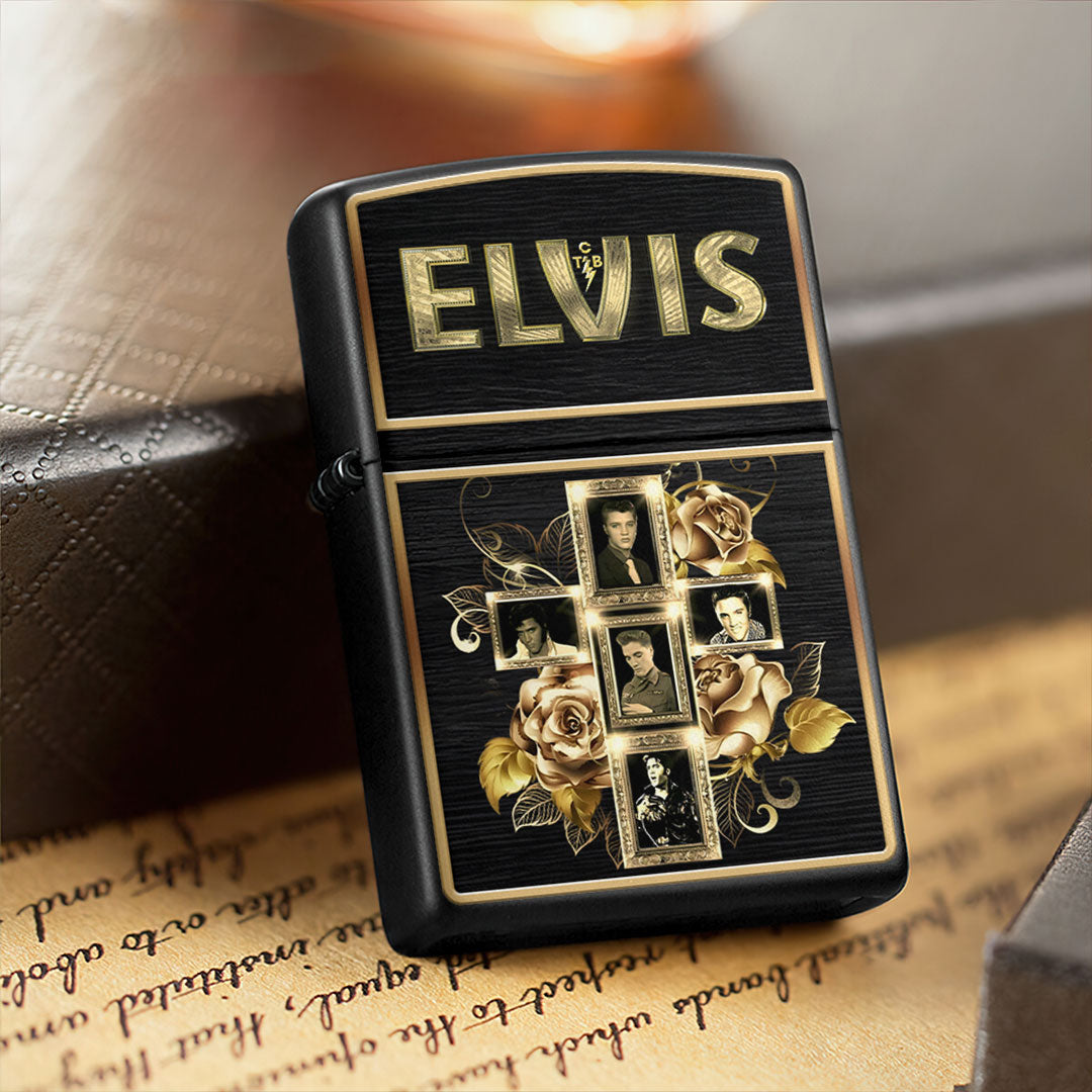 Elvis Presley Zippo Lighter Case (No Insert) – GNENEW643