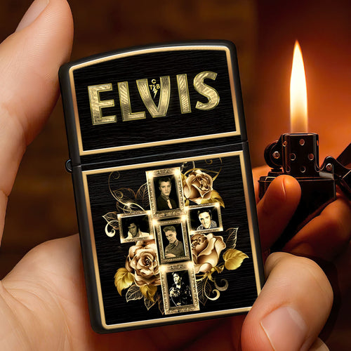 Elvis Presley Zippo Lighter Case (No Insert) – GNENEW643