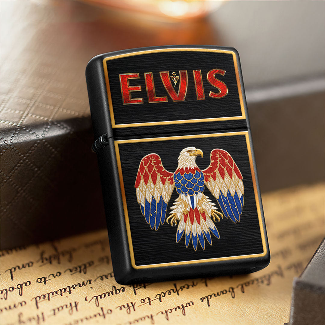 Elvis Presley Zippo Lighter Case (No Insert) – HOATT13294