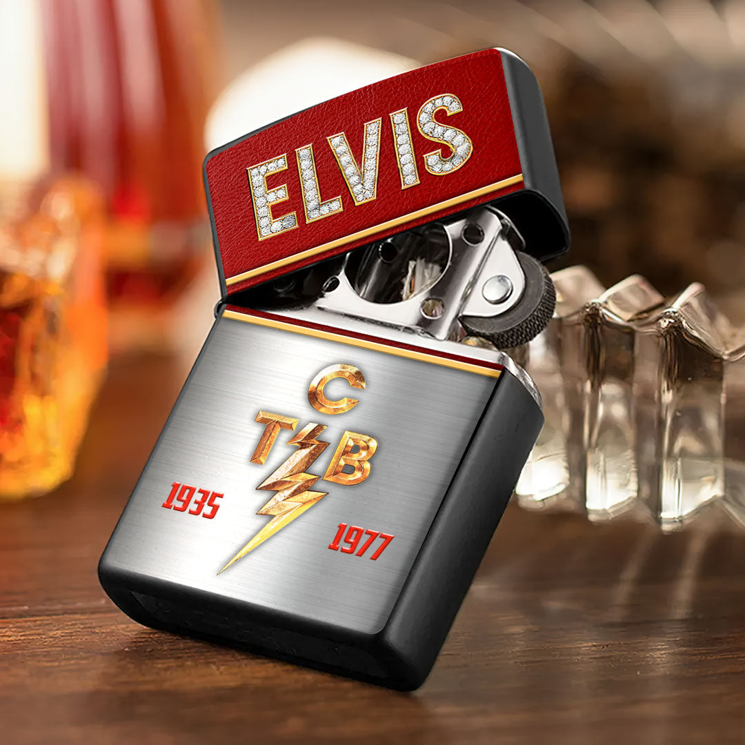 Elvis Presley Zippo Lighter Case (No Insert) – HOATT13295