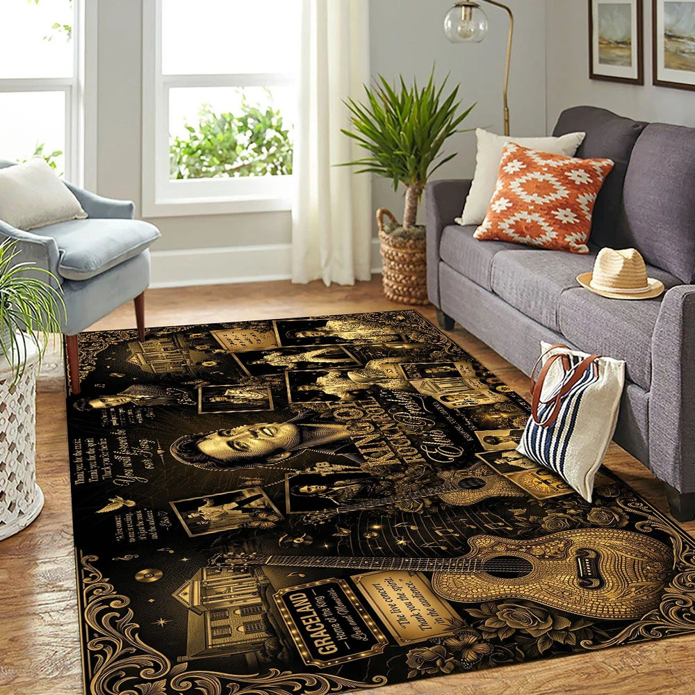 Elvis Presley Rectangular Rug – TMTHU9470