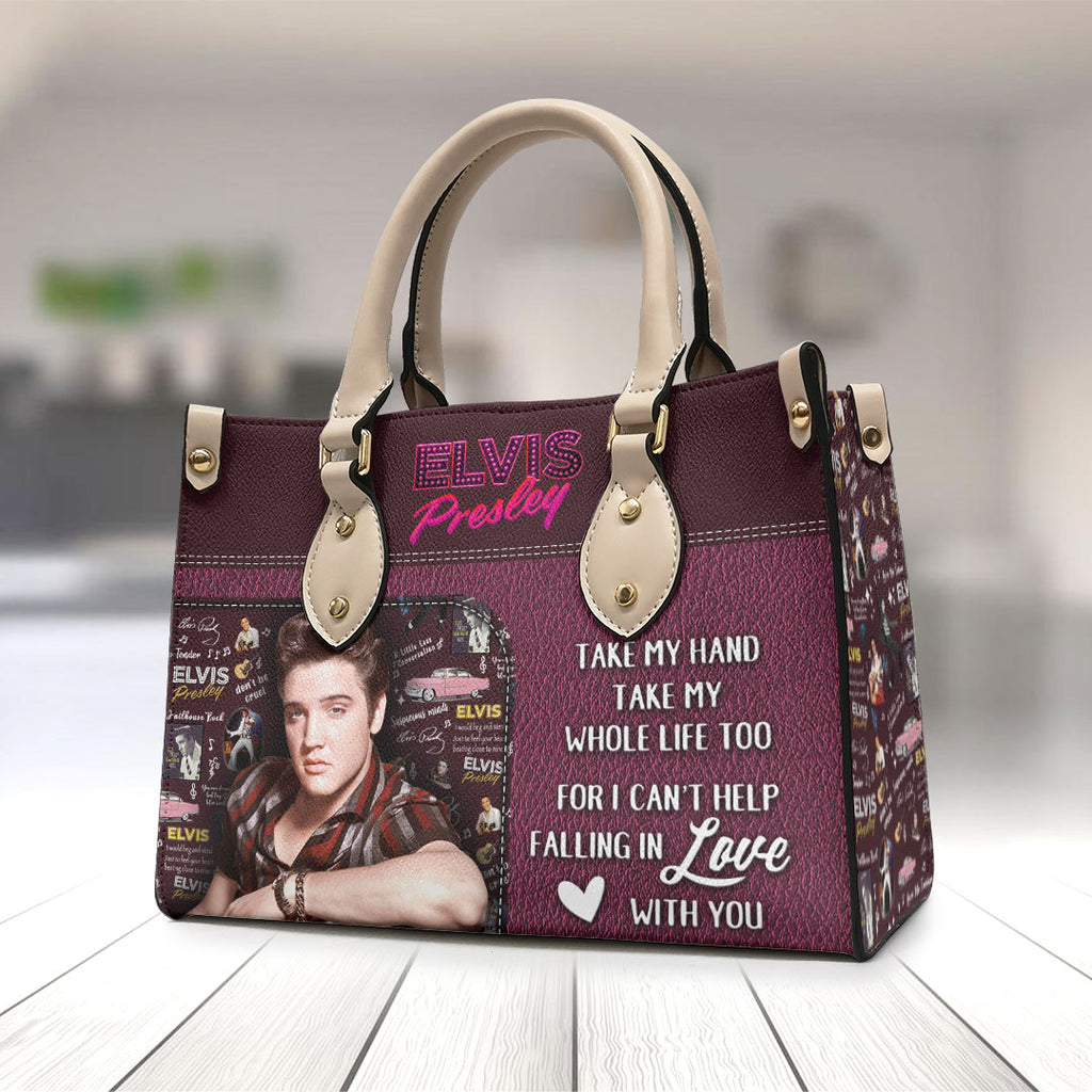 Elvis Presley Leather HandBag – VANDH 2069