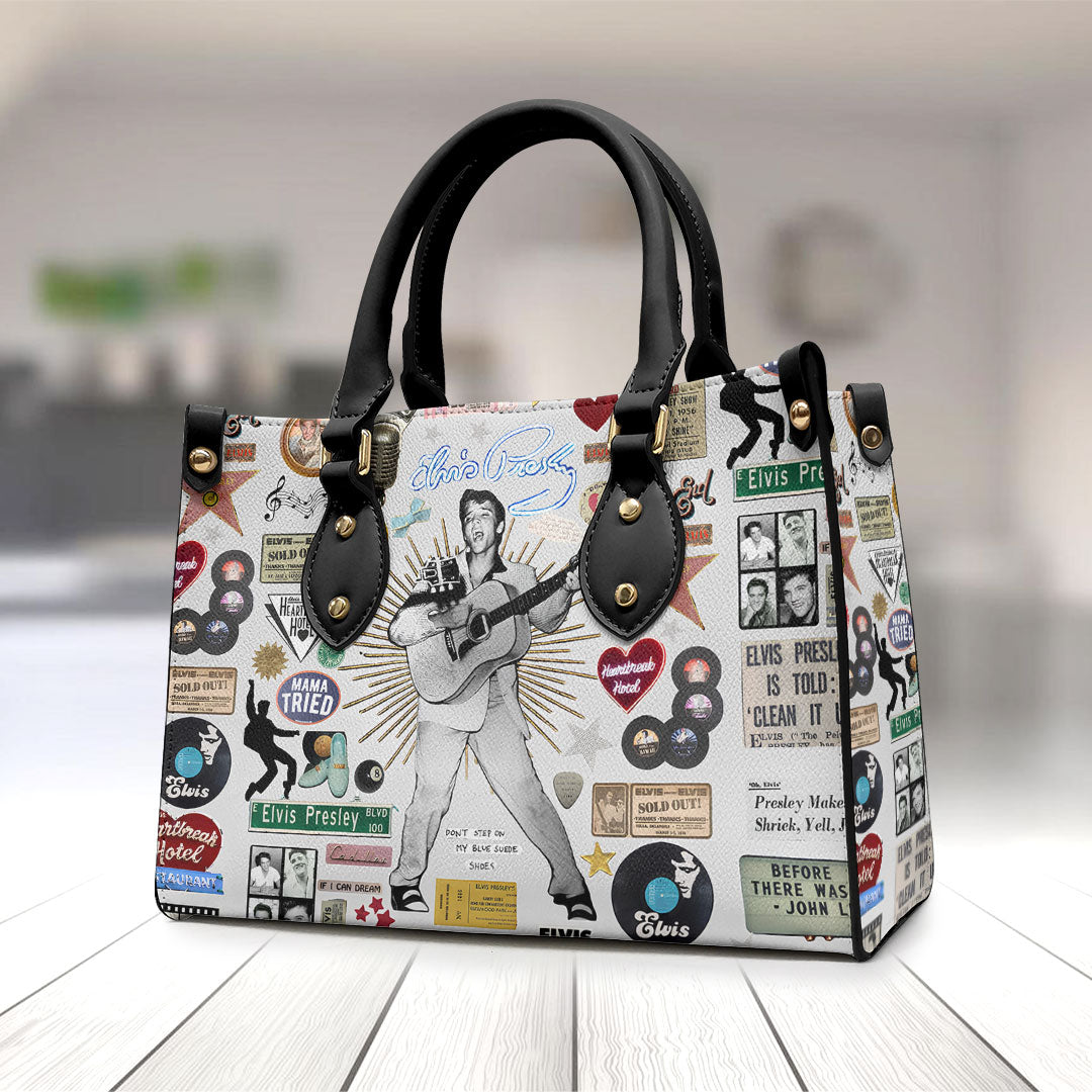 Elvis Presley Leather HandBag – VANDH 4324