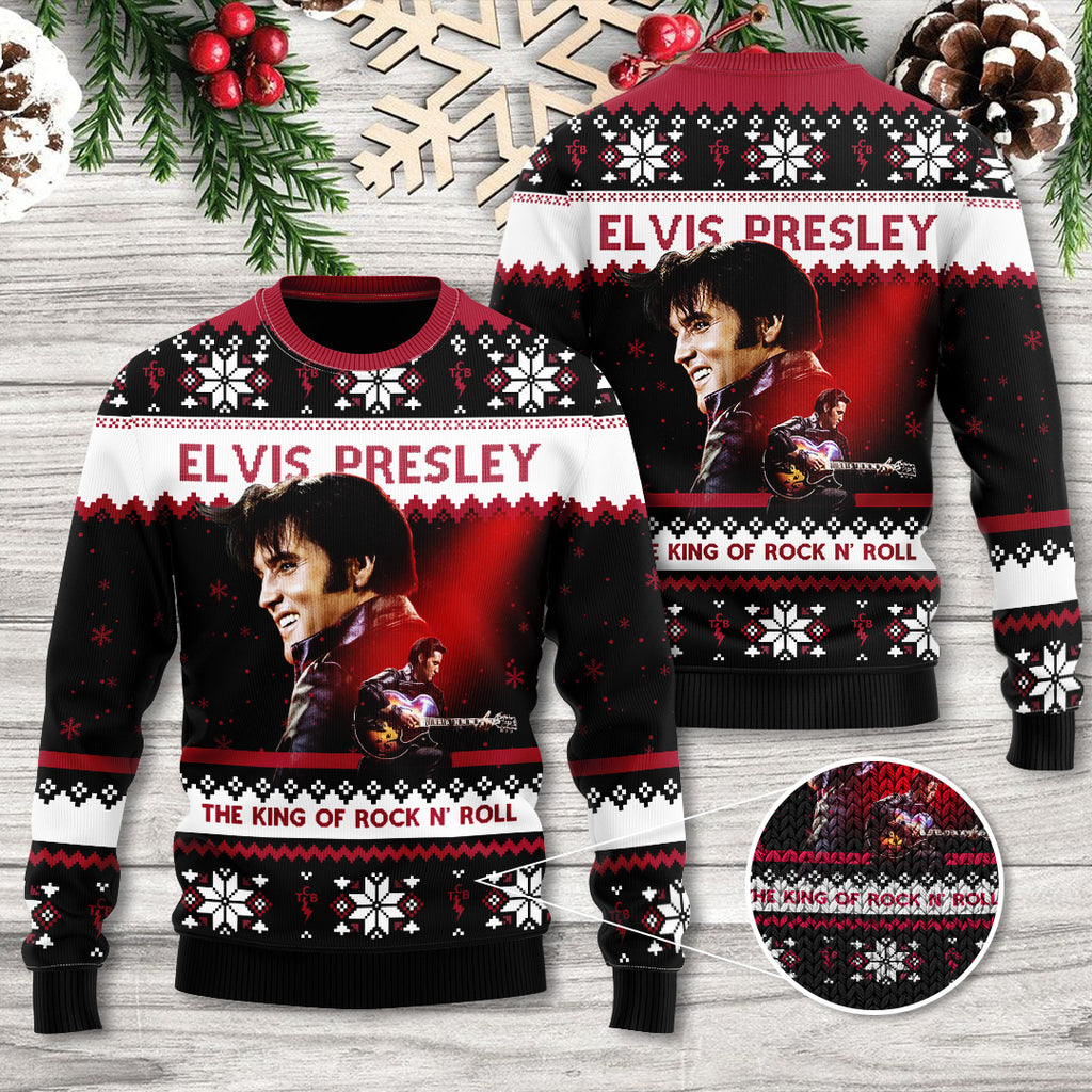 Elvis Presley Ugly Sweater – TANTN 9633