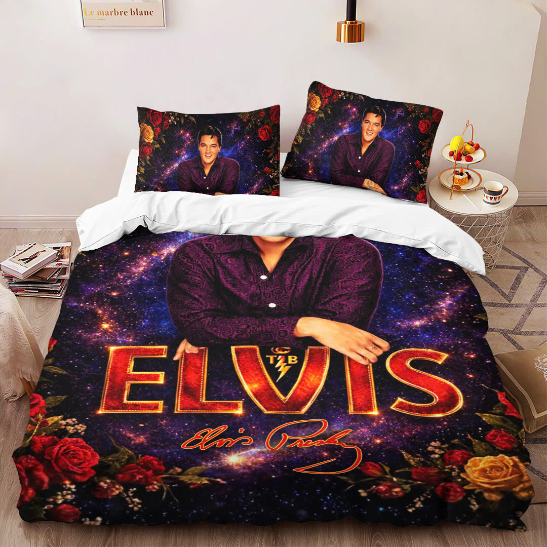 Elvis Presley 3-Piece Duvet Bedding Set – VANDH5054