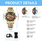 Elvis Presley Alloy Luxury Quartz Watch – TMTHU4456