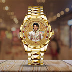 Elvis Presley Alloy Luxury Quartz Watch – TMTHU3832