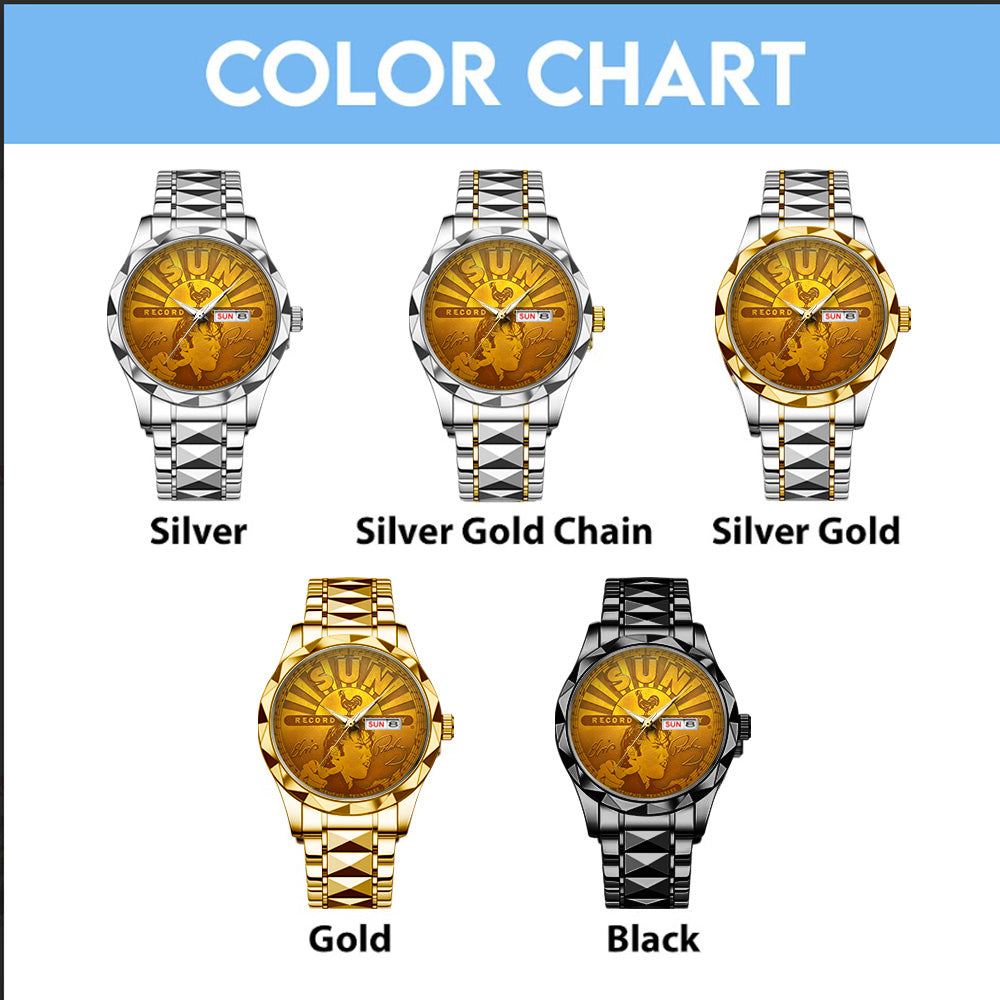 Elvis Presley Alloy Luxury Quartz Watch – GNE4953