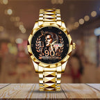 Elvis Presley Alloy Luxury Quartz Watch – HOATT 11729