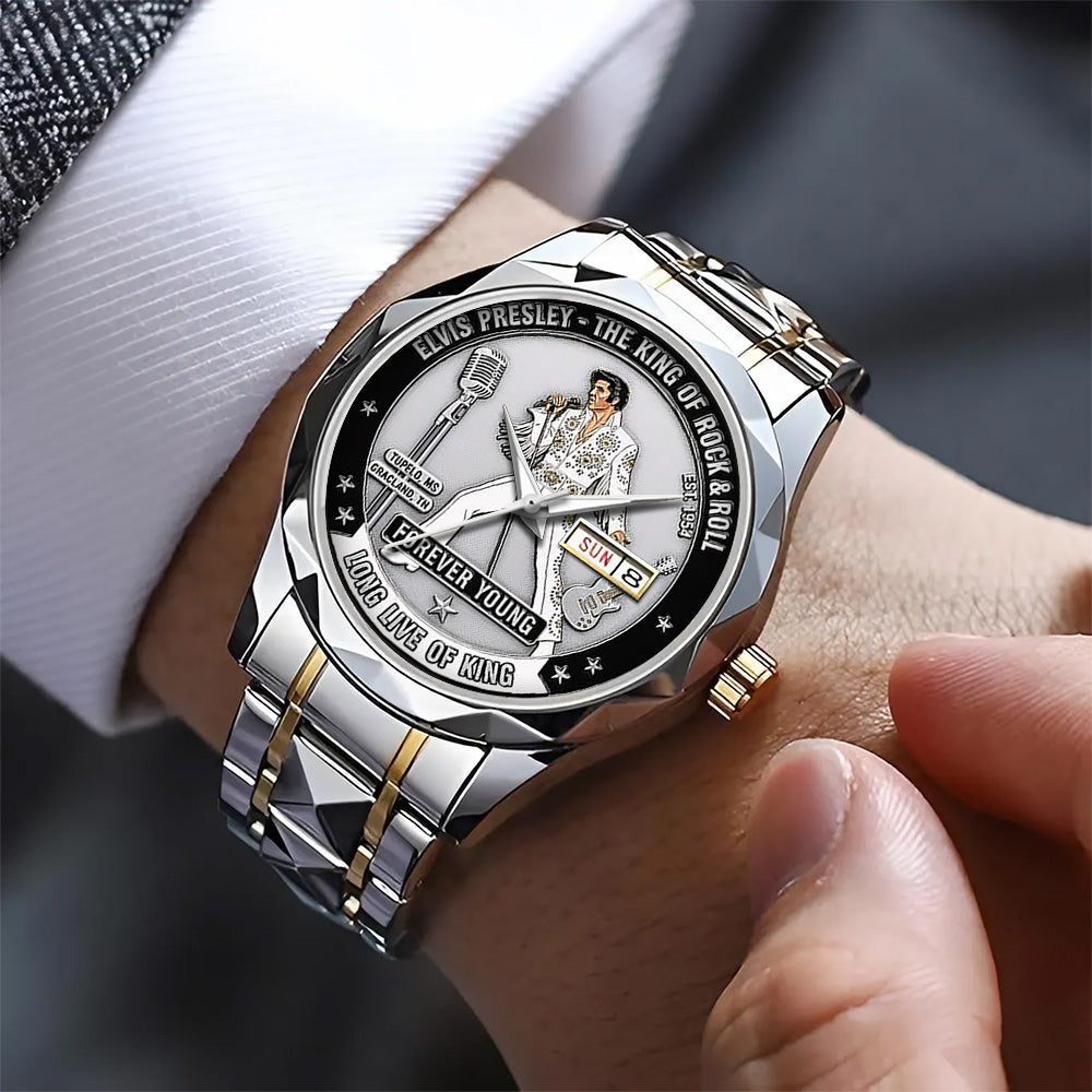 Elvis Presley Alloy Luxury Quartz Watch – TANTN19115