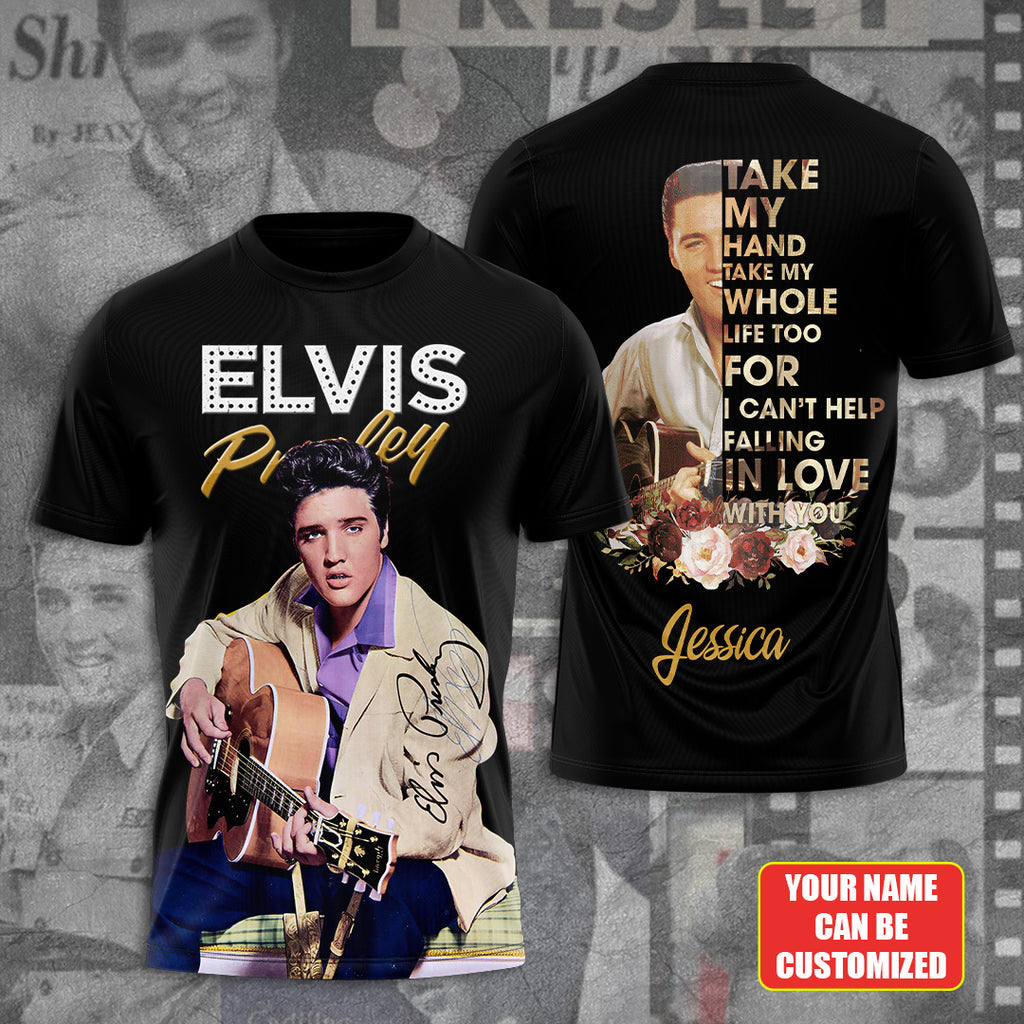 Personalized Elvis Presley 3D Apparel – GNE 530