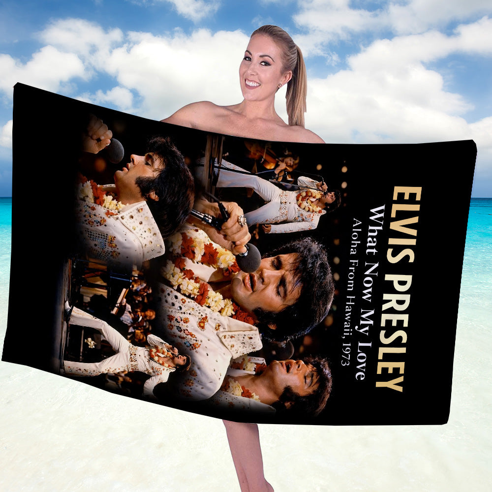 Elvis Presley Rectangle Beach Towel – GNE5508