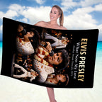 Elvis Presley Rectangle Beach Towel – GNE5508