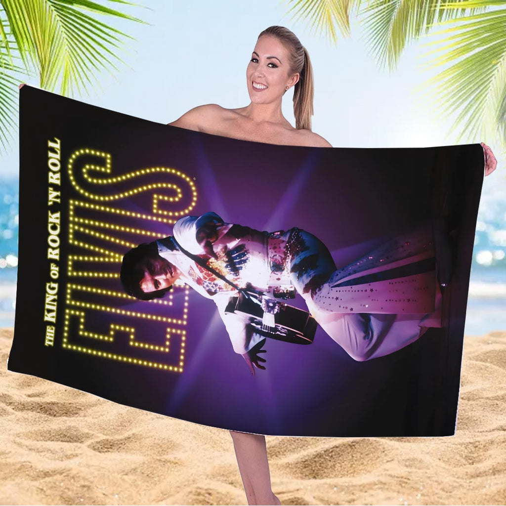 Elvis Presley Rectangle Beach Towel – HOATT16832