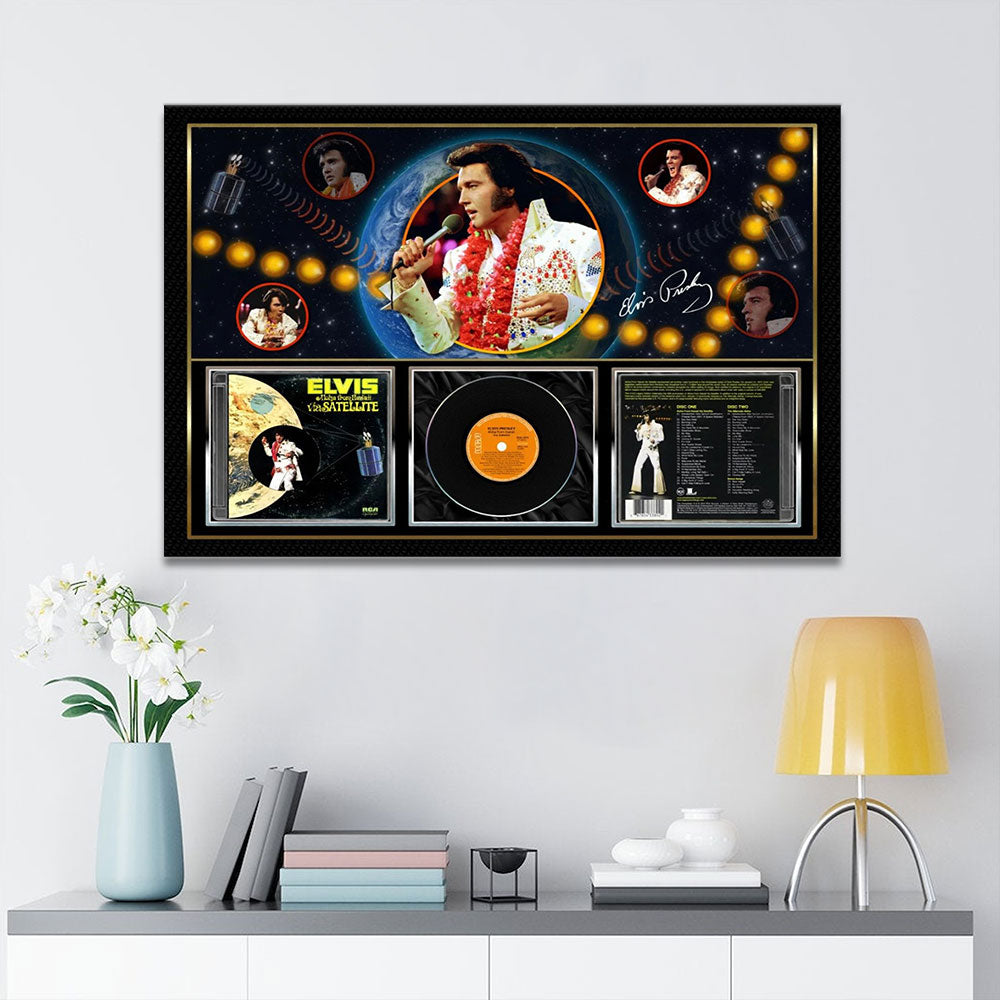 Elvis Presley Rectangle Canvas With Inner Frame – TANTN22029