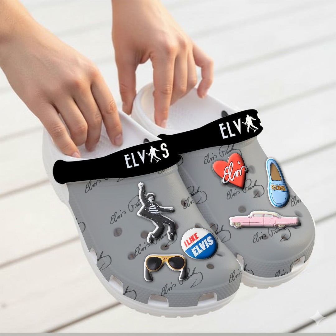 Elvis Presley Custom Clogs – TMTHU3029