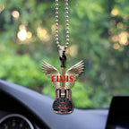 Elvis Presley Custom Shape 2-sided Acrylic Car Ornament – TANTN 7841